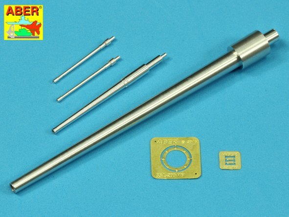 Aber 35L-200 Armament for US M6 Heavy Tank 1 x 76.2mm M7, 1 x 37mm M6; 2 x 12.7mm Browning M2 HB (1/35)