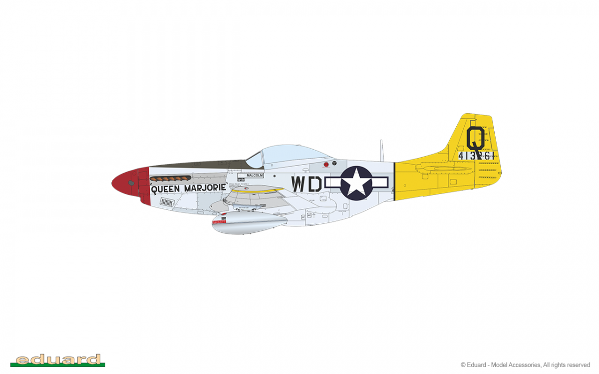 Eduard 11159 RED TAILS &amp;amp; Co. DUAL COMBO 1/48 – immagine 17