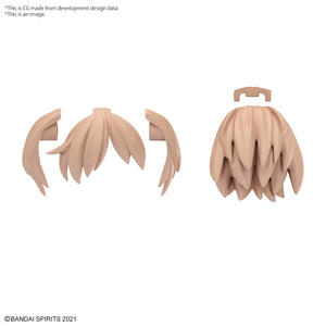 Bandai 67139 30MS OPTION HAIR STYLE PARTS VOL.10 ALL 4 TYPES – Bild 13