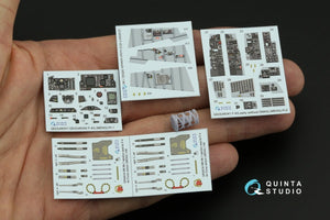 Intérieur imprimé en 3D et coloré sur papier décalcomanie (Meng) pour F-4G (Quinta Studio QD+48341) (avec pièces en résine imprimées en 3D) 1/48 – image 4