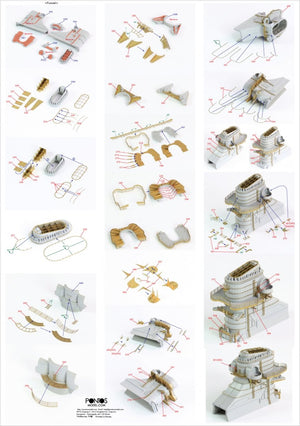 Pontos 35022F1 BISMARCK 1941 Detail Up Set 1/350 – immagine 3