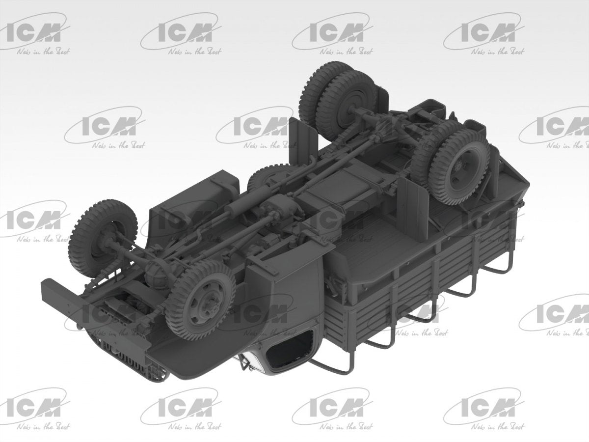 ICM 35593 G7107 WWII Army Truck 1/35 – immagine 7