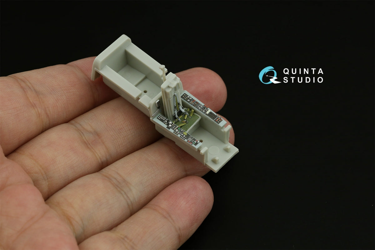 Quinta Studio QD72136 Mitsubishi F-1 3D-Printed &amp;amp; coloured Interior on decal paper (Hasegawa) 1/72 – Bild 11