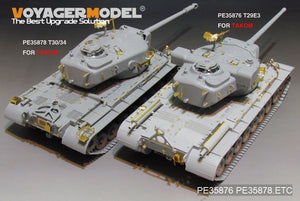 Voyager Model PE35876 WWII US T-29E3 Super Heavy tank For TAKOM 1/35 – immagine 10