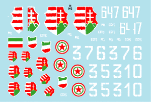 Star Decals 35-942 Hungarian Uprising 1956 1 1/35 – imagen 2