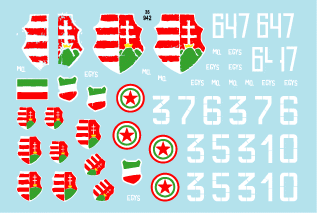 Star Decals 35-942 Hungarian Uprising 1956 1 1/35 – imagen 2