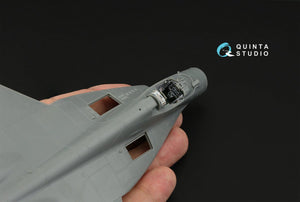 Intérieur imprimé en 3D et coloré sur papier décalcomanie Quinta Studio QD72071 MiG-29 9-12 (GWH) 1/72 – image 10