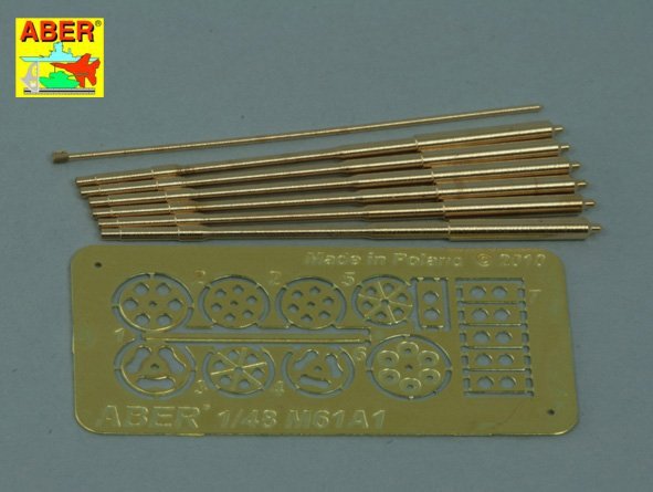 Aber A48 050 Jeu de canons pour canon de 20 mm M61A1 utilisé dans les avions modernes des forces américaines (1/48) – image 9