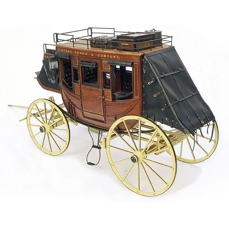 Artesania Latina 20340 Dyliżans Stage Coach 1848 1/10 – Bild 3