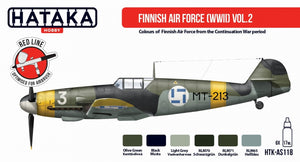 Hataka HTK-AS118 Finnish Air Force (WWII) Vol. 2 6x17 ml – imagen 2