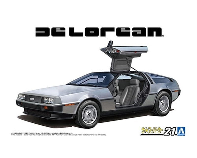 Aoshima 06435 La Super Voiture &amp;#39;82 DeLorean DMC-12 1/24