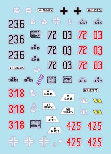 Star Decals 72-A1122 SdKfz 250 &amp;#39;neu&amp;#39; # 1 SdKfz 250/1 and SdKfz 250/3 on the West Front 1/72 – immagine 2