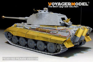 Voyager Model PE351183 WWII German King Tiger (Porsche Turret)（For DRAGON/ZVEZDA kit) 1/35 – Bild 4