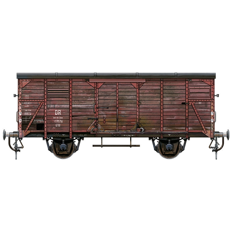 AK Interactive AK35502 GERMAN RAILWAY COVERED G10 WAGON GEDECKTER GÜTERWAGEN G10 1/35 – immagine 6