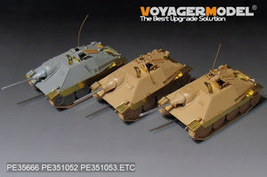 Voyager Model PE351052B WWII German Sd.Kfz.138/2 Hetzer Tank Destroyer Early Version (B ver include Gun Barrel) For ACADMY 13278 1/35 – immagine 18