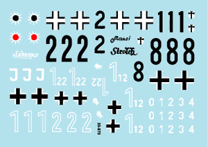 Star Decals 35-870 Chars allemands en Italie 1 1/35 – image 3