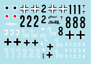 Star Decals 35-870 Chars allemands en Italie 1 1/35 – image 3
