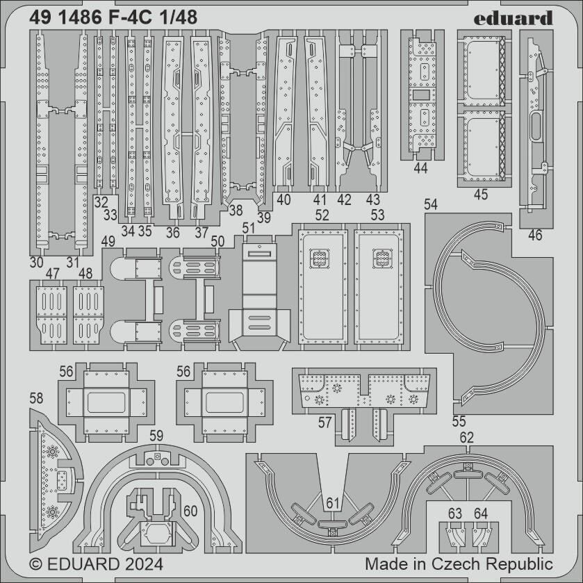 Eduard 491486 F-4C HOBBY 2000, ACADEMY 1/48