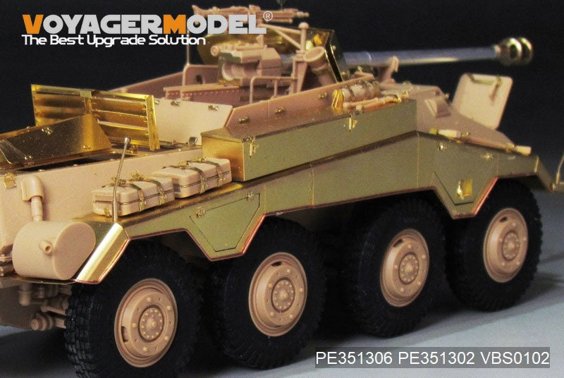 Voyager Model PE351302 WWII German Sd.Kfz 234 storage box late version For RFM 5110 1/35 – zdjęcie 2