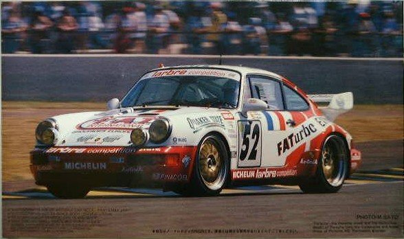 Fujimi 12116 Porsche 911 3.8 RSR Le Mans 94 1/24