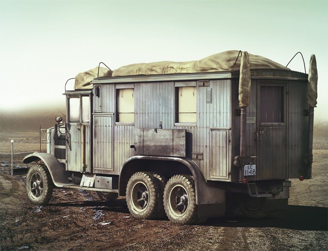 ICM 35462 Krupp L3H163 Kfz.72, WWII German Radio Communication Truck 1/35