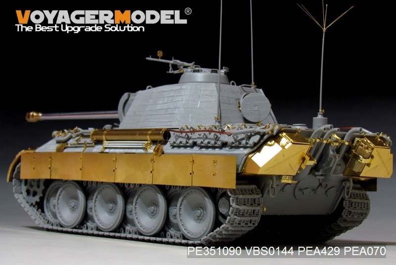 Voyager Model PE351090 WWII German Panther A Mid Version Basic for Dragon 1/35 – Bild 3