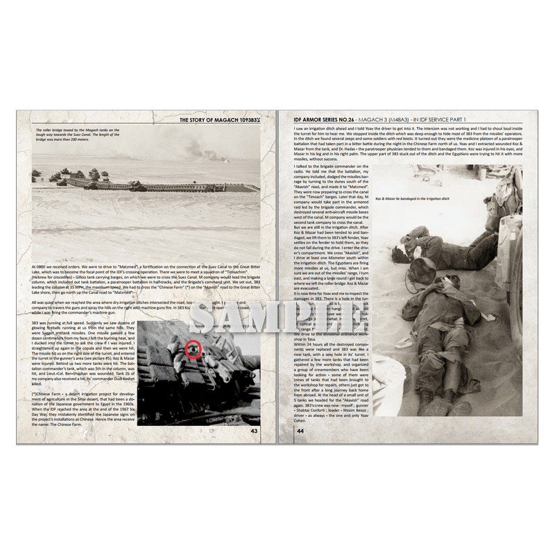 Desert Eagle Publishing DEP-26 MAGACH 3 IDF PATTON M48 (M48A3) – immagine 2