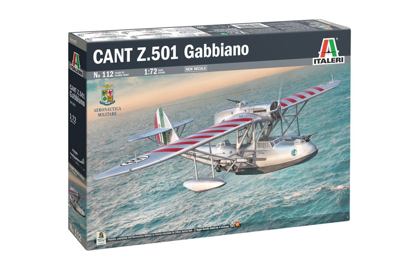 Italeri 0112 CANT Z.501 Gabbiano 1/72 – immagine 2