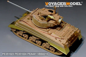 Voyager Model PE351023 WWII US M4A3 (76) w Mid Tank Basic For MENG TS-043 1/35 – immagine 5
