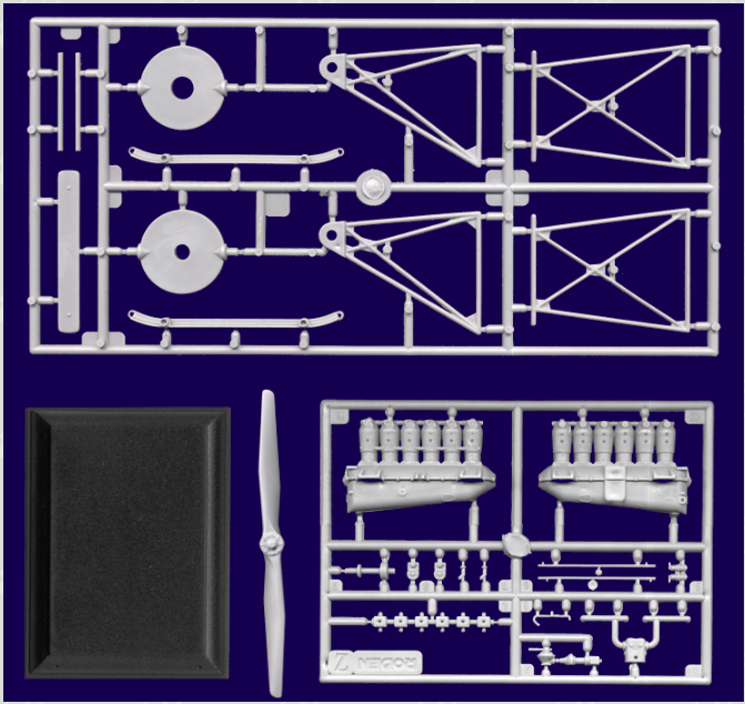 Moteur Roden 623 Mercedes D.III 1/32 – image 3