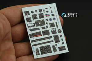 Quinta Studio QD32103 He 219 3D-Printed &amp;amp; coloured Interior on decal paper ( ZM SWS ) 1/32 – immagine 12