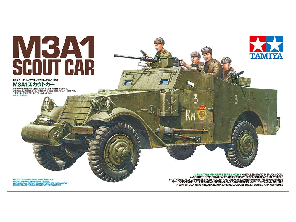 Tamiya 35363 M3A1 Scout Car 1/35 – Bild 2