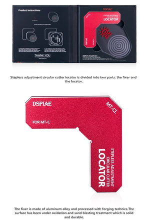 DSPIAE MT-CL Stepless Adjustment Circular Cutter Locator (For MT-C Circular Cutter) / Cutter Locator – image 2