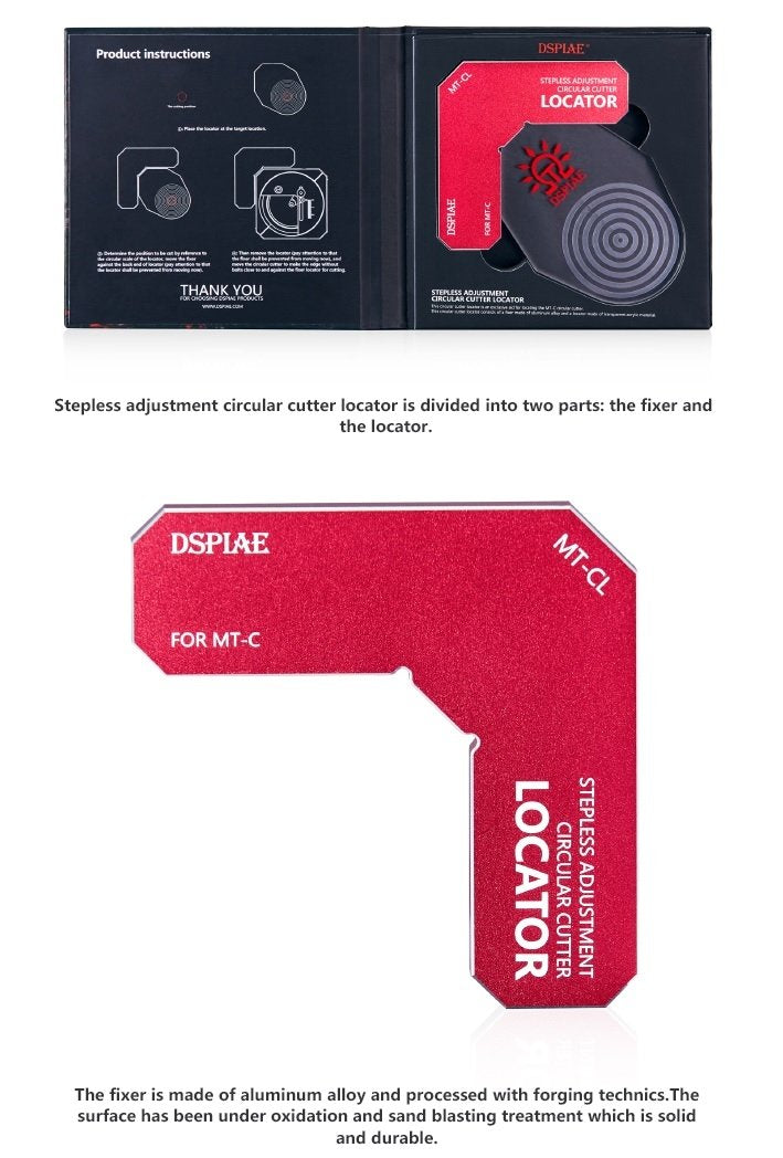 DSPIAE MT-CL Stepless Adjustment Circular Cutter Locator (For MT-C Circular Cutter) / Cutter Locator – image 2