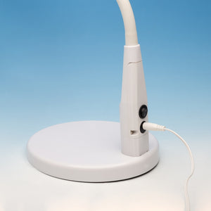 Lightcraft LC8080USB-EU Compact LED Desk Magnifier Lamp / Kompaktowa Biurkowa Lampka Powiększająca LED – immagine 6