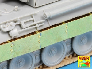 Aber 72A02 Osłony boczne do Panther A/D / Side skirts for Panther A/D 1/72 – immagine 3