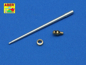 Aber 72L-36 8,8 cm KwK 43L/71 German tank barrel for Tiger II early Porsche turret 1/72