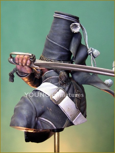 Young Miniatures YH1836 The DeathFrederick the Great&amp;#39;s 5th Hussars 1/10 – Bild 4