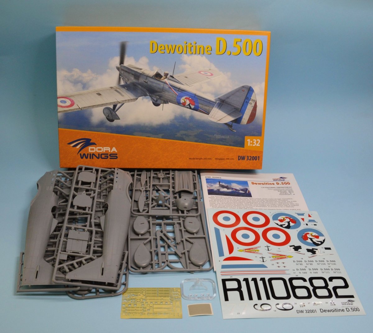 Dora Wings 32001 Dewoitine D.500 1/32 – immagine 2