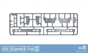 Magic Factory 6401 USS Gerald R. Ford (CVN-78) - US Navy Gerald R.Ford - class Aircraft Carrier 1/700 – Bild 8