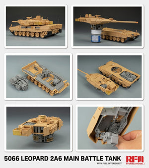Rye Field Model 5066 Leopard 2 A6 - FULL INITERIOR 1/35 – immagine 8