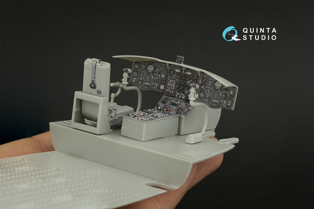 Quinta Studio QD35124 CH-47D 3D-Printed coloured Interior on decal paper (Trumpeter) 1/35 – immagine 7