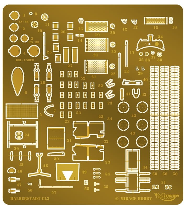Mirage Hobby 481405 Halberstadt CL.II 1/48 – imagen 12
