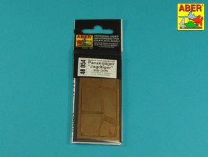 Aber 48054 Jagdtiger Sd.Kfz. 186 – osłony boczne / Side skirts for Jagdtiger Sd.Kfz. 186 1/48 – immagine 2