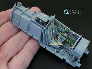 Quinta Studio QD32005 P-51D (Early) 3D-Printed &amp;amp; coloured Interior on decal paper (for Tamiya kit) 1/32 – immagine 5