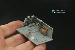 Quinta Studio QD32197 P-47D Thunderbolt Bubbletop Early 3D-Printed coloured Interior on decal paper (Hasegawa) 1/32 – immagine 9