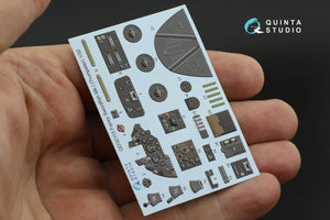 Quinta Studio QD32115 Fairey Swordfish Mk.I 3D-Printed &amp;amp; coloured Interior on decal paper (Trumpeter) 1/32 – immagine 6