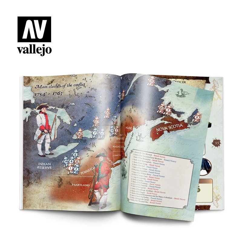 Vallejo 75044 Painting War: French and Indian War EN – Bild 4