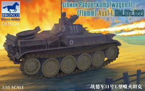 Bronco CB35124 German Panzerkampfwagen II (Flamm) Ausf.E 1/35