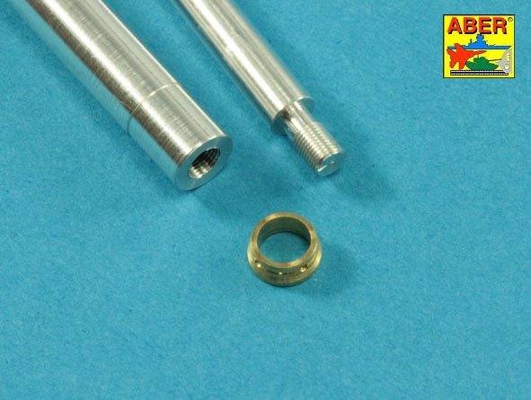 Aber 35L-296 Lufa Pak 43/3 L/71 8,8cm do Jagdpanter G1 późna lub G2 dla modeli Takom 1/35 – immagine 5